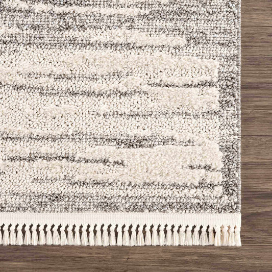 Lave Bone & Taupe Area Rug - Clearance